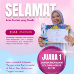 Juara 1 Lomba Menyanyi Solo Dangdut Putri